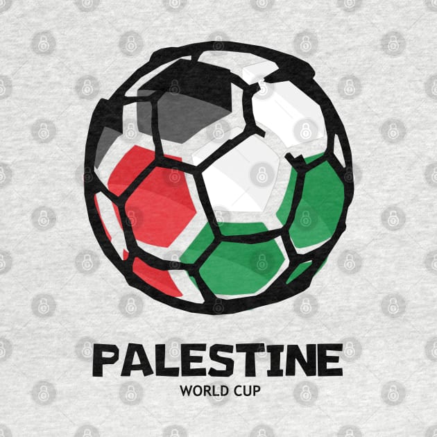 Palestine Football Country Flag by KewaleeTee